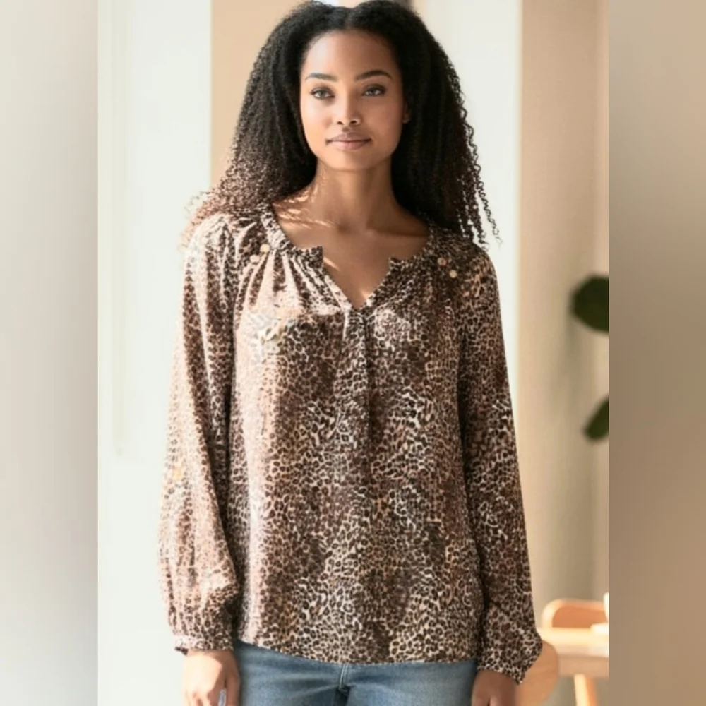 Michael Kors Leopard Print Women's Jacket